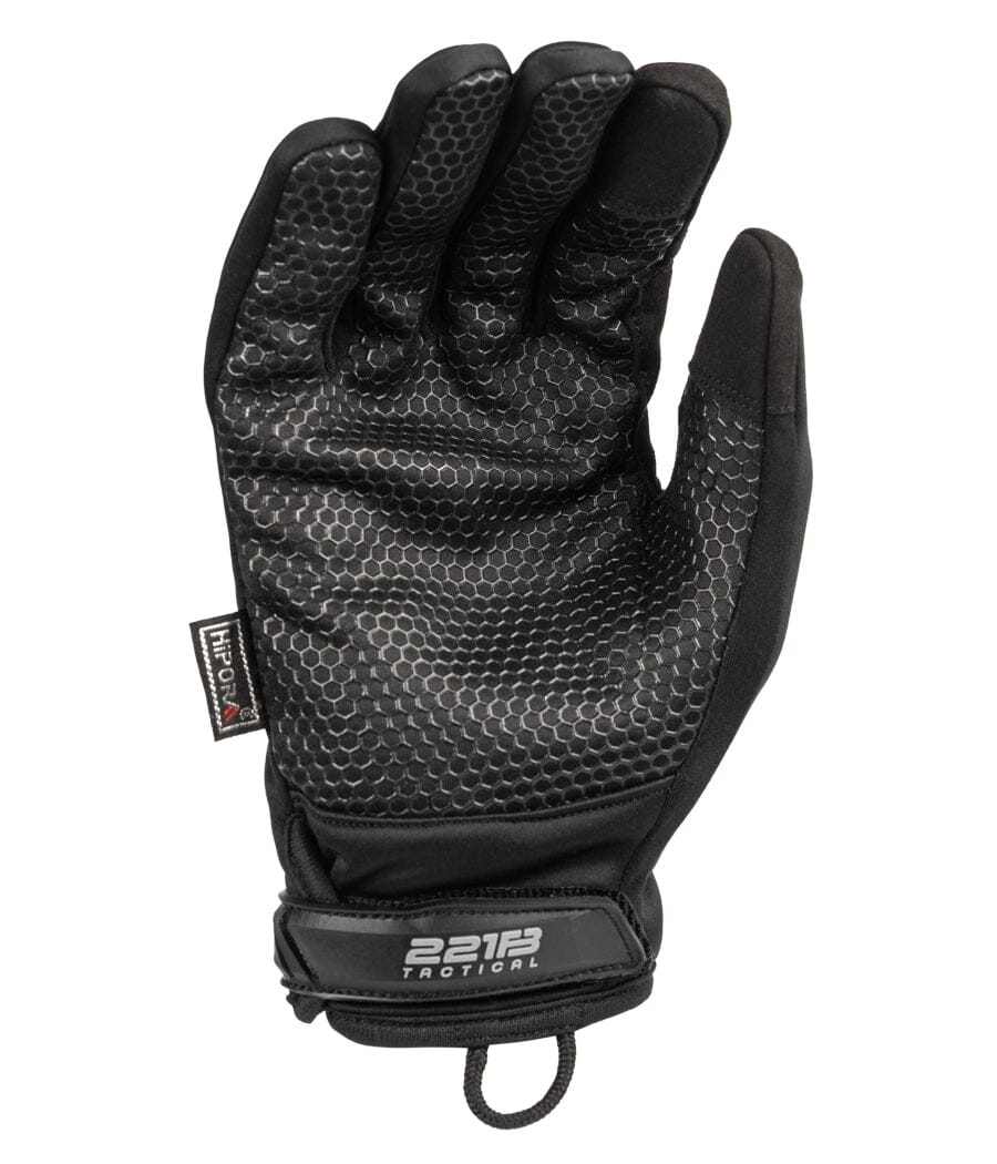 Agent Gloves 2.0 Elite, ultra-slim waterproof gloves with smart-touch fingertips, optimized grip on palms and fingers, contoured fit.