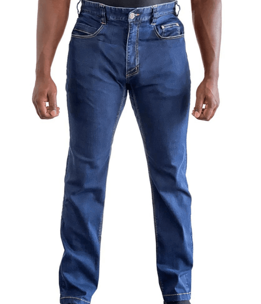 Sleek Asset Tactical Jeans with 13 pockets, stretch denim, and reinforced construction.