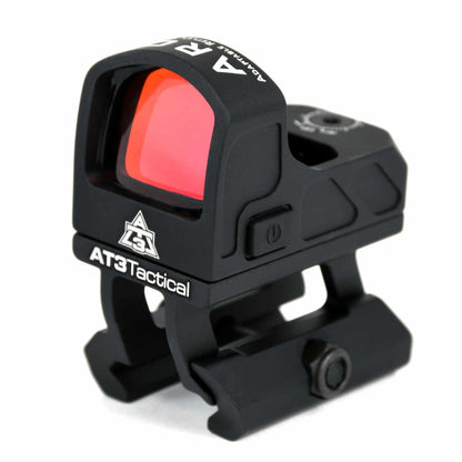 ARO™ Micro Red Dot Reflex Sight with riser mount for adaptable firearm compatibility.