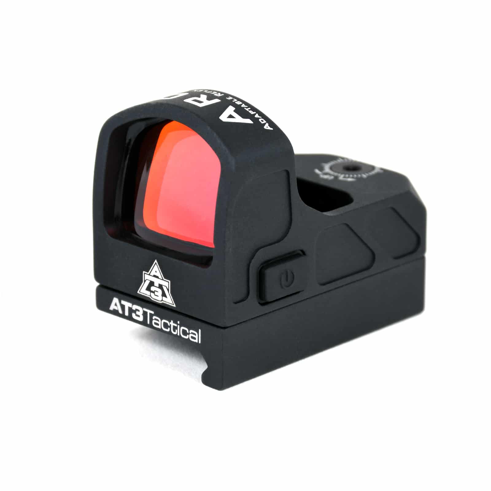 ARO™ Micro Red Dot Reflex Sight with Optional Riser Mount, versatile design, large viewing area, compatible with rifles, shotguns, pistols.