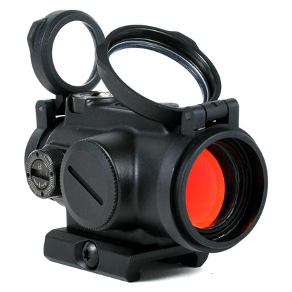 RCO™ Red Dot Sight with Circle Dot Reticle and Variable Riser Mounts, rugged optic for long guns or PDWs, night vision compatible.