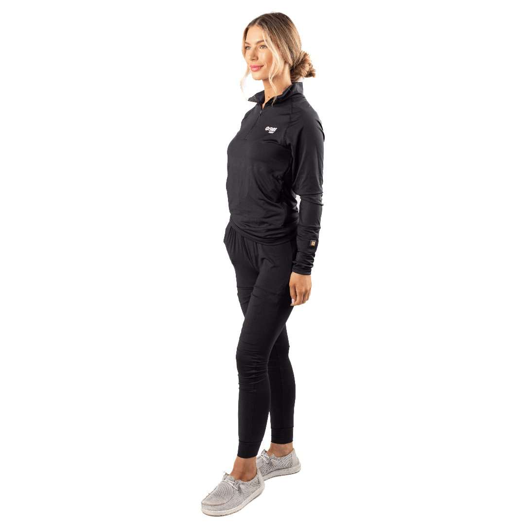 Basecamp Womens Heated Baselayer Pants for warmth and comfort with adjustable heat settings.