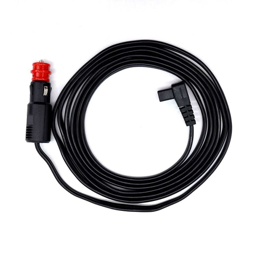 LionCooler DC 12V power cable for portable refrigerator/freezer, 3.45 meters length, compatible with ACOPOWER and other brands.