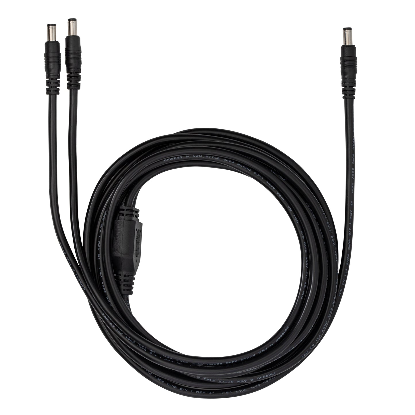 SunJack Y-Branch Parallel Adapter Splitter Cable 10ft for solar panels, durable and flexible.