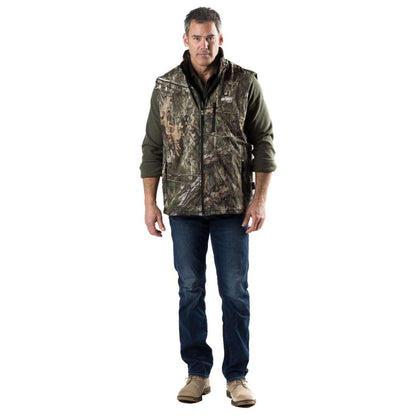 Colorado Mens Heated Hunting Vest in Mossy Oak Camo.