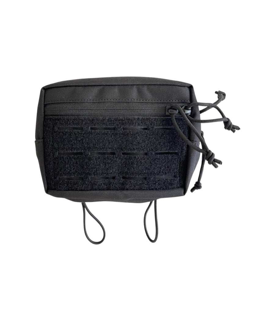 DA-2 Lower Accessory Pouch with hook and loop attachment and laser-cut MOLLE design.