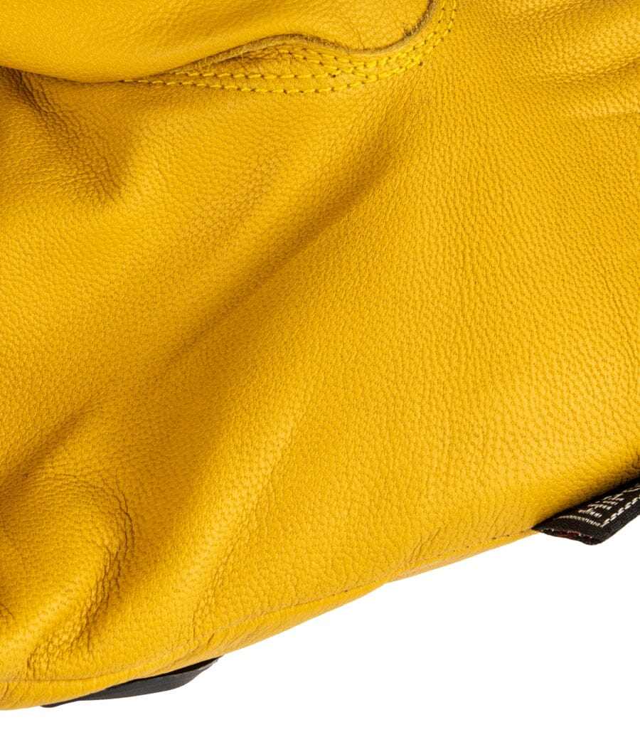 Yellow Diesel Work Gloves 2.0 Elite made with goatskin for superior protection and dexterity.