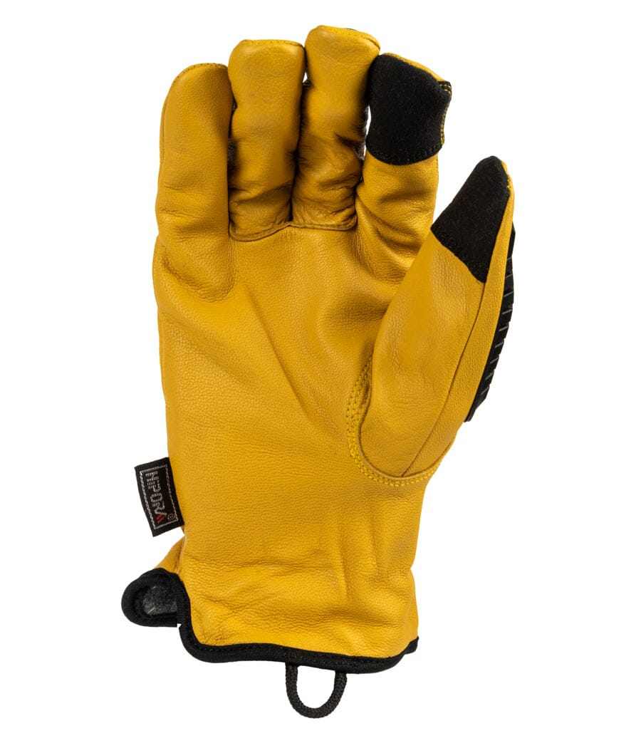 Diesel Work Gloves 2.0 Elite with goatskin outer layer and rubber impact protection.