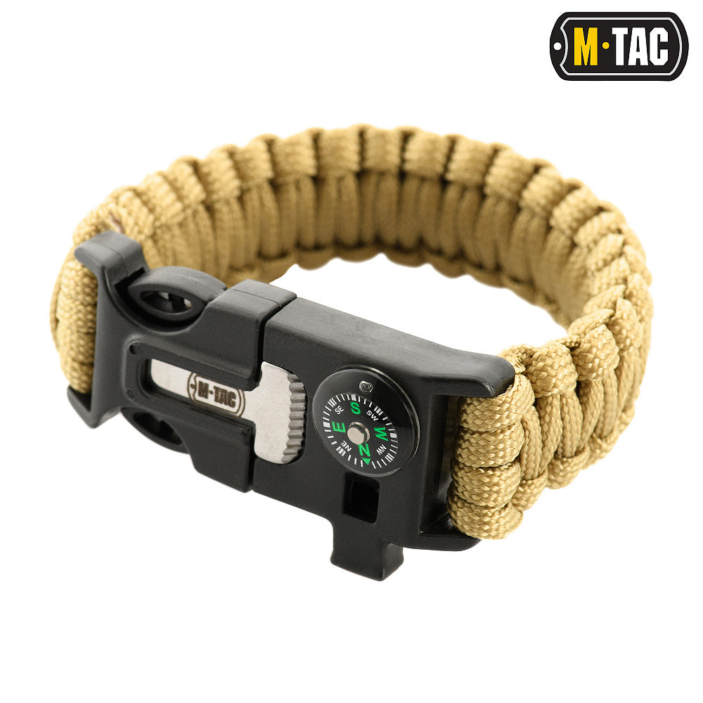 M-Tac Paracord Bracelet - Survival Kit