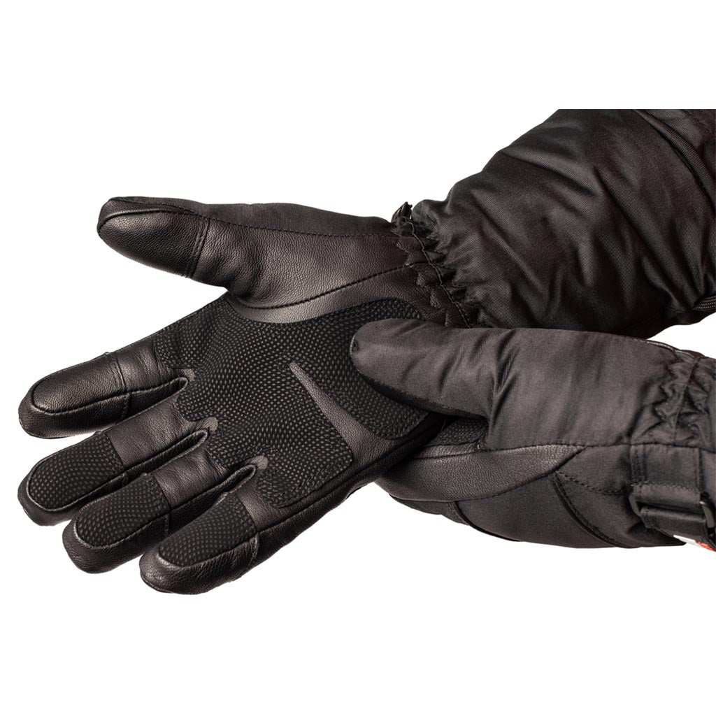 Epic Heated Gloves with fingertip heating, three heat settings, and Etip functionality.