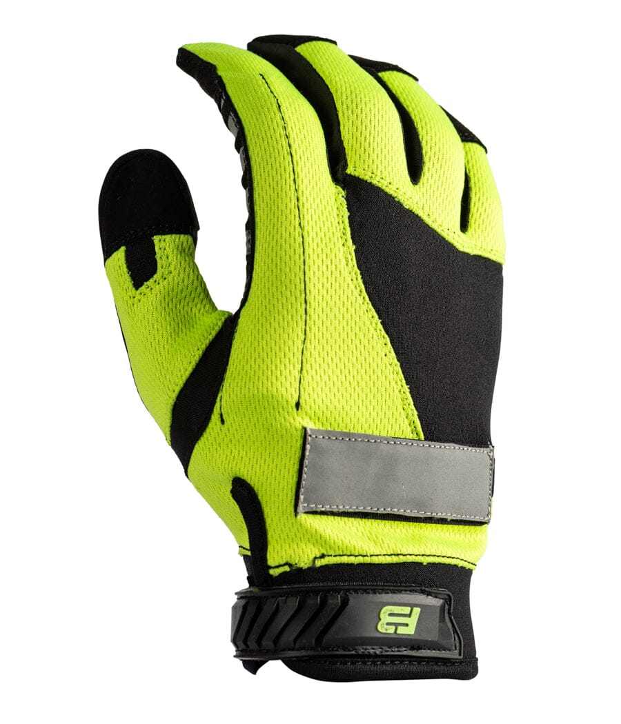 Exxtremity Patrol Gloves 2.0, durable nylon and synthetic-leather, touchscreen-compatible, designed for police and first responders.