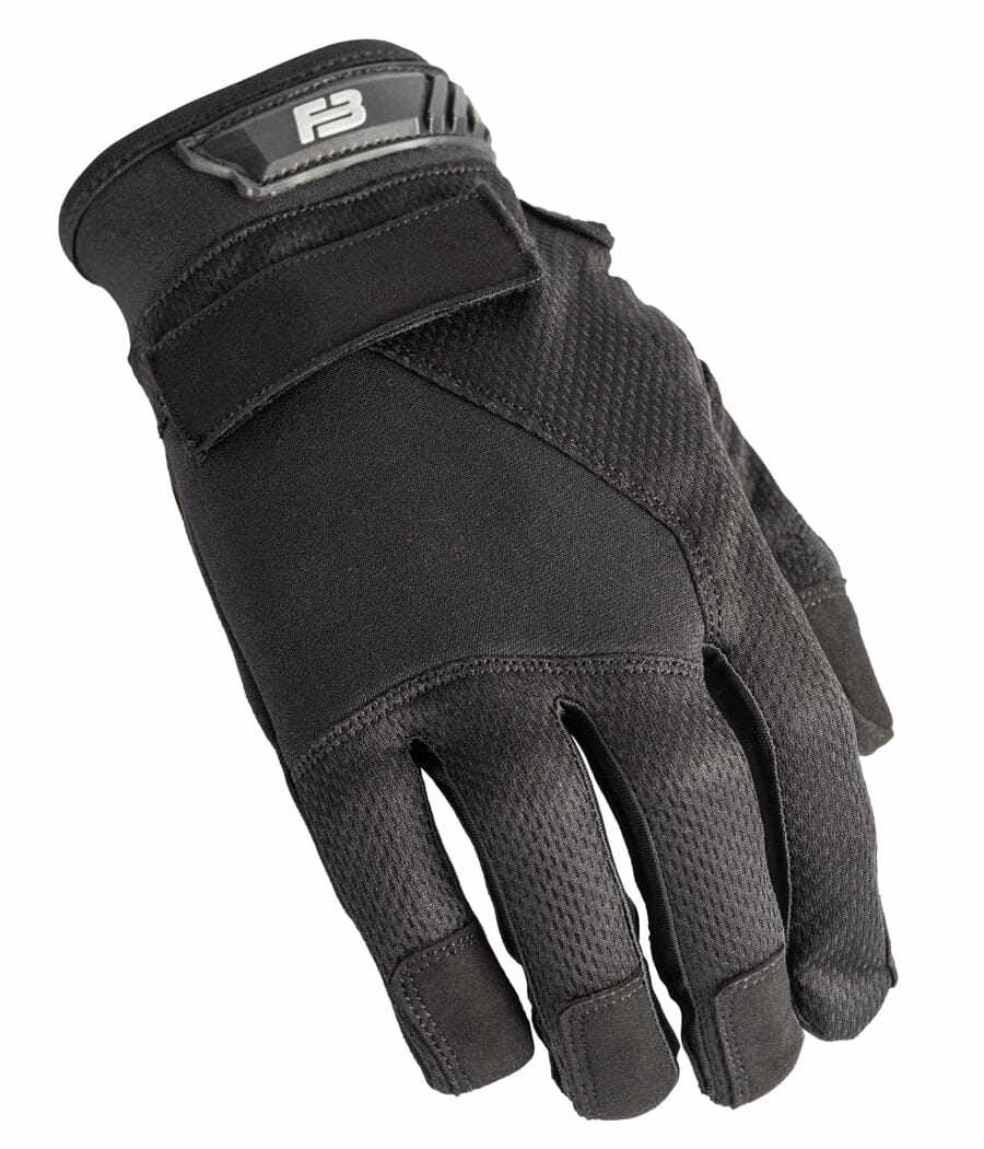 Exxtremity Patrol Gloves 2.0 with nylon shell and smart-touch fingertips.