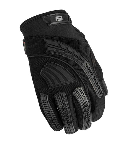 Guardian Gloves HDX ELITE are black tactical gloves featuring durable armor skin and high-density rubber for protection and grip.