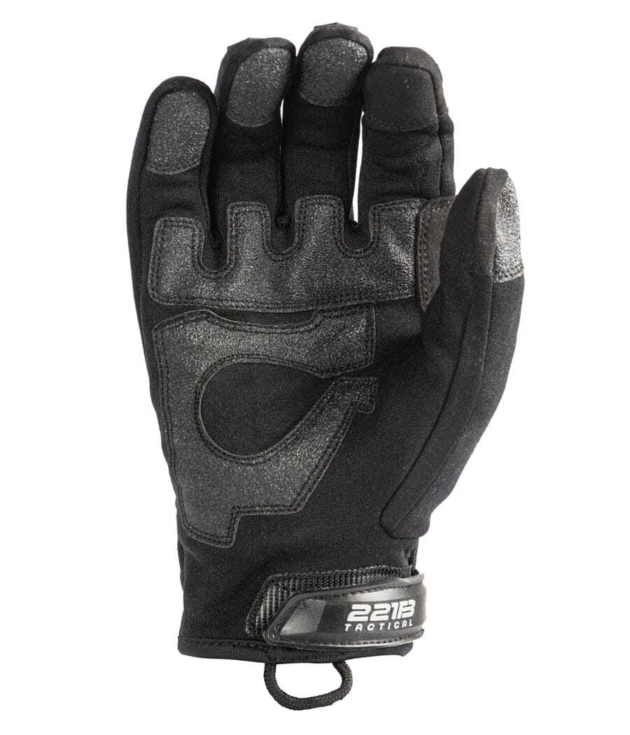 Guardian Gloves Pro - black tactical gloves with cut protection, smart-touch capability, and high-density rubber protection.