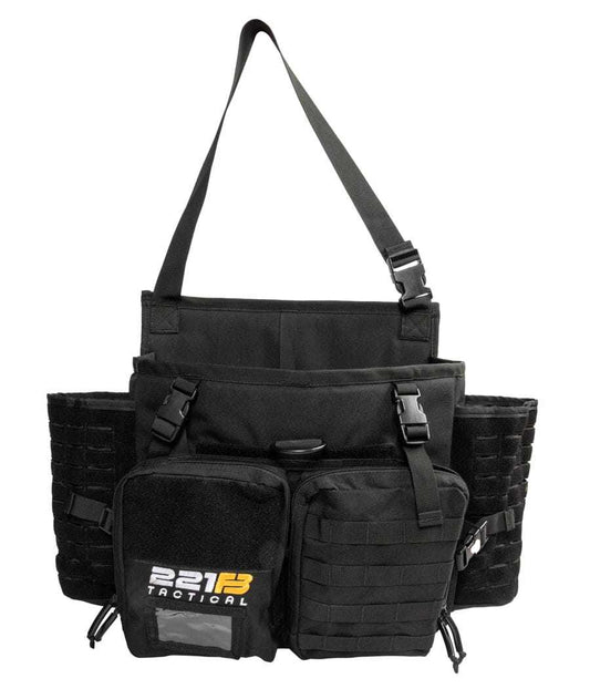 Harlej Bag - Tactical Vehicle Seat Organizer with heavy-duty construction, multiple compartments, and molle webbing.