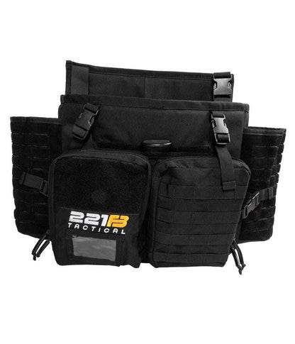 Harlej Bag - Tactical Vehicle Seat Organizer with Multiple Pockets, Molle Webbing, and Heavy Duty Construction