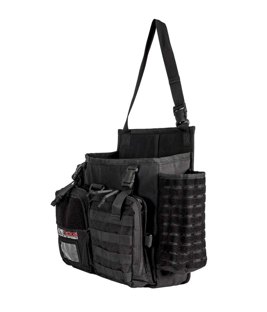 Harlej Bag - Tactical Vehicle Seat Organizer with Molle Webbing, Heavy Duty 1200 Denier Construction, Multiple Pockets.