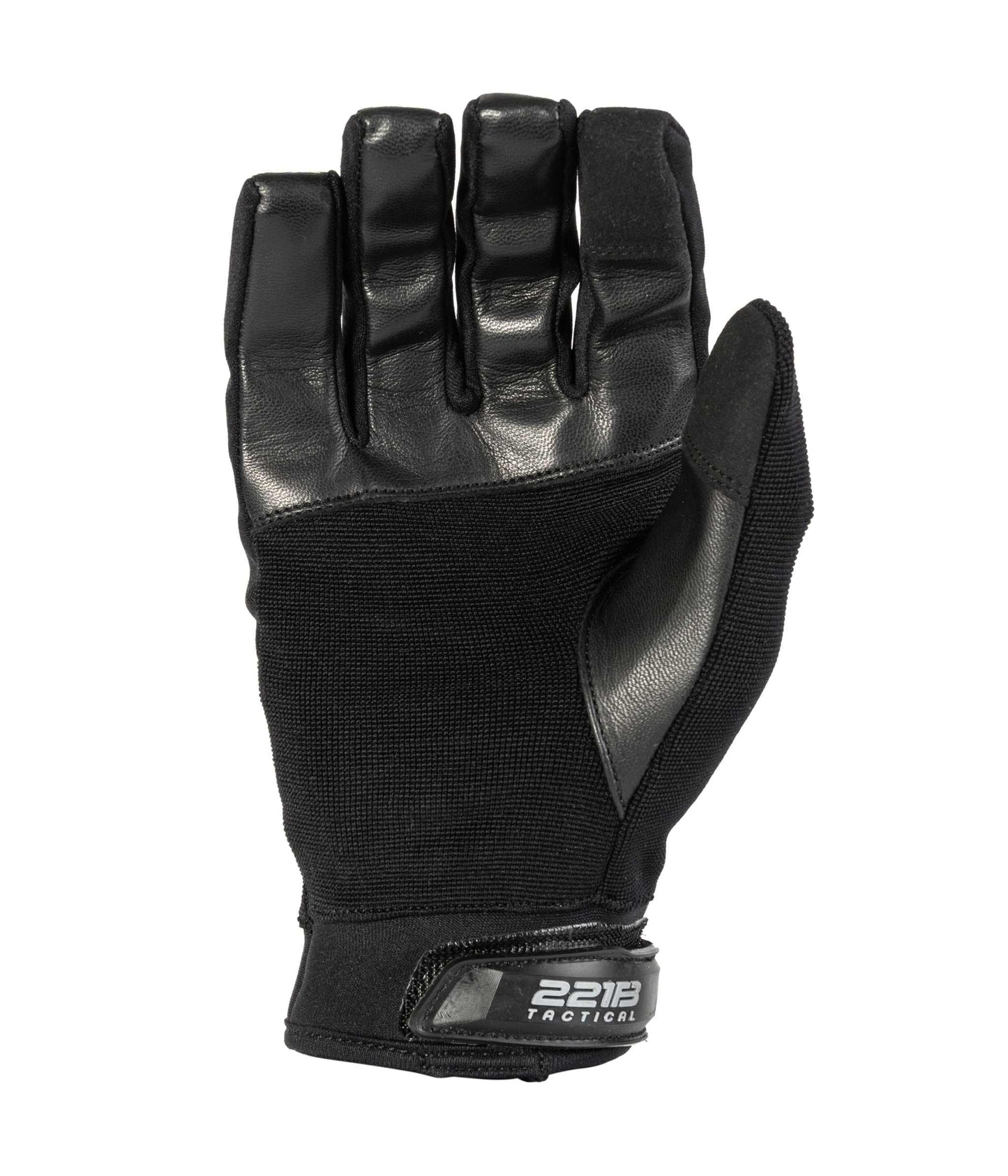 Hero Gloves 3.0 black leather, cut and needle resistant protective gloves with touch screen capability.