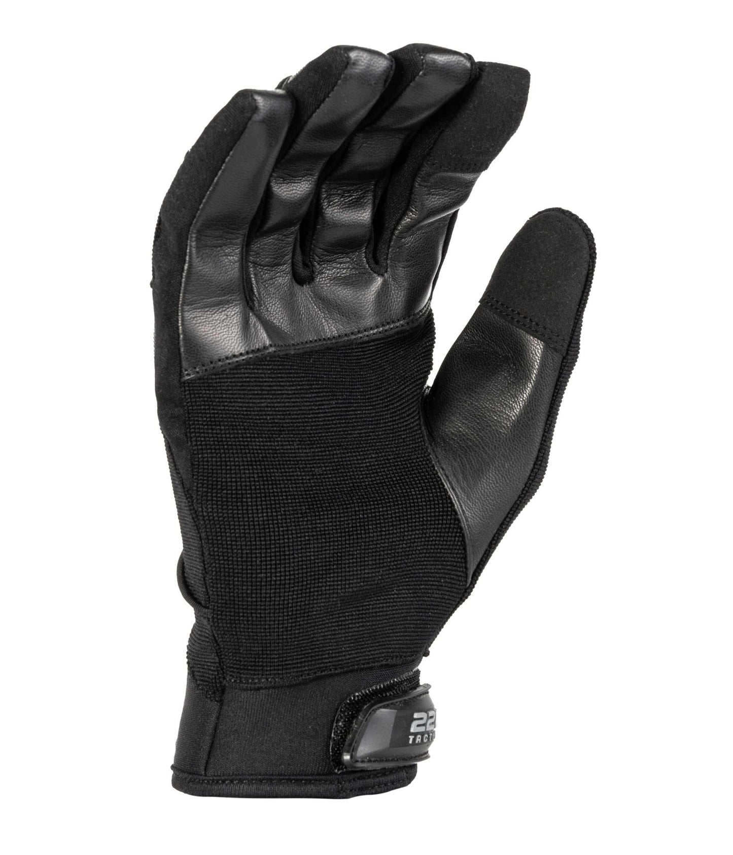 Needle-resistant Hero Gloves 3.0 with level 5 cut protection, full goat-skin leather, touch screen capability, and reinforced seams.