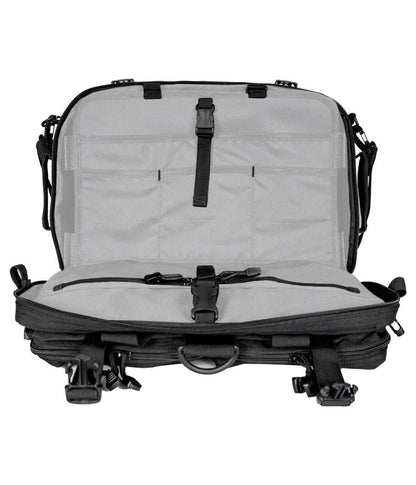 Hondo Duty Bag 2.0 open showing interior storage compartments and straps.