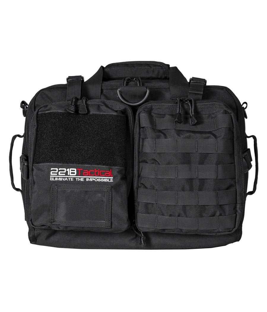 Tactical patrol duty bag with modular expansion, shoulder strap, and ballistic shield capability - Hondo Duty Bag 2.