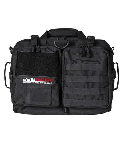 Tactical patrol duty bag with modular expansion, shoulder strap, and ballistic shield capability - Hondo Duty Bag 2.