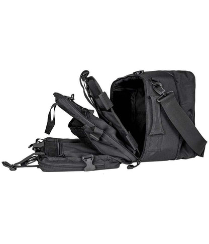 Expandable Hondo Duty Bag 2.0 with modular compartments and multiple carrying options.