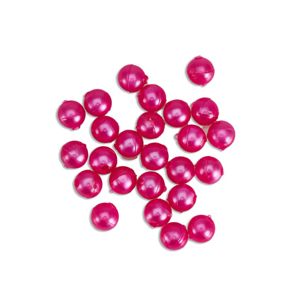 Frosted Pink 6MM Beads (20pack)