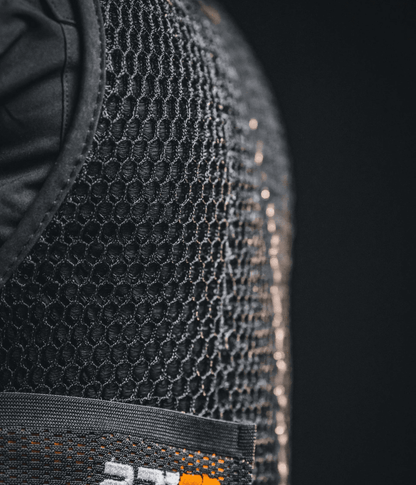 Maxx-Dri Vest 5.0 close-up showing lightweight 3D honeycomb weave material.