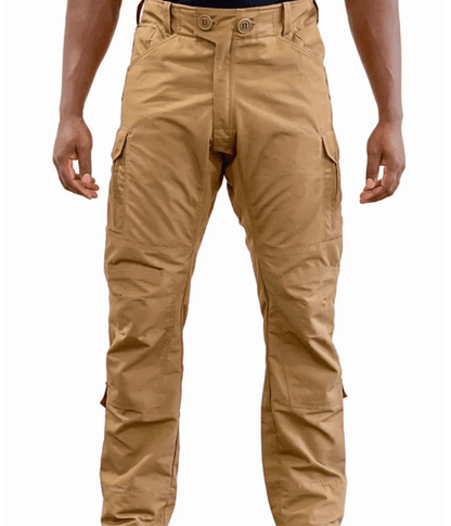 Operator Tactical Pants with durable ripstop material, tactical stretch waist-band, and multiple pockets for flexibility and storage.