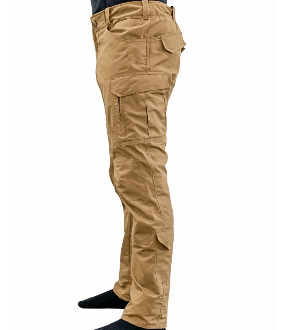 Operator Tactical Pants with multiple pockets and durable ripstop material.