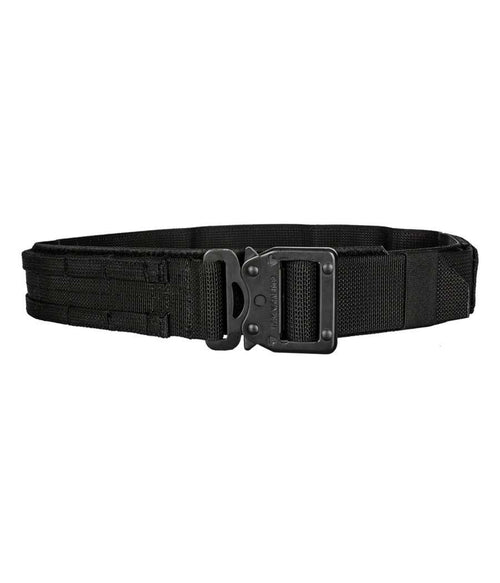 Paladin Battle Belt with rigid molle outer belt and Cobra style buckle for tactical use.