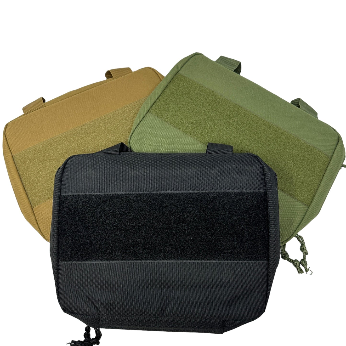 Zip Up Patch Bag - 5 Double Sided Pages - Multiple Colors