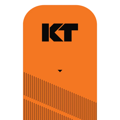 KT Tape Pro sports tape in orange packaging for muscle support and pain relief.