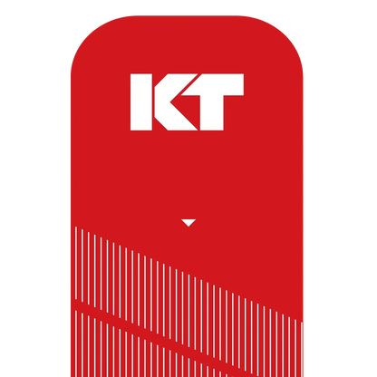 KT Tape Pro in red packaging showing durable sports tape design for muscle support.