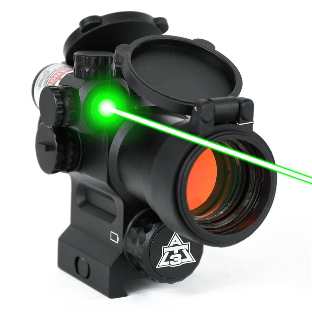 Magnified Red Dot with Laser Sight Kit – AT3 LEOS & RRDM 3x Magnifier