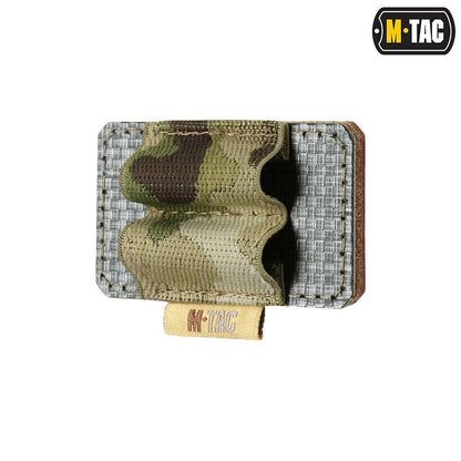 M-Tac 2 Round Bullet Holder for Rifle with elastic webbing and Tegris® material.