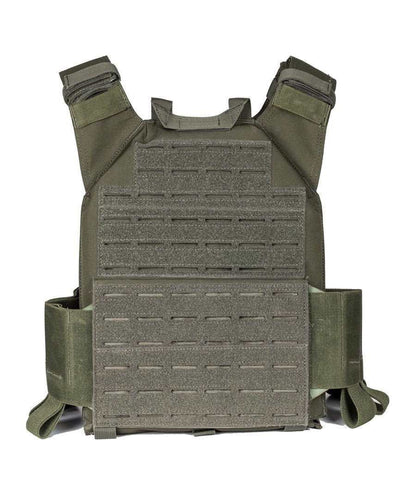 QRF Plate Carrier Full Package with armor plates and molle system.