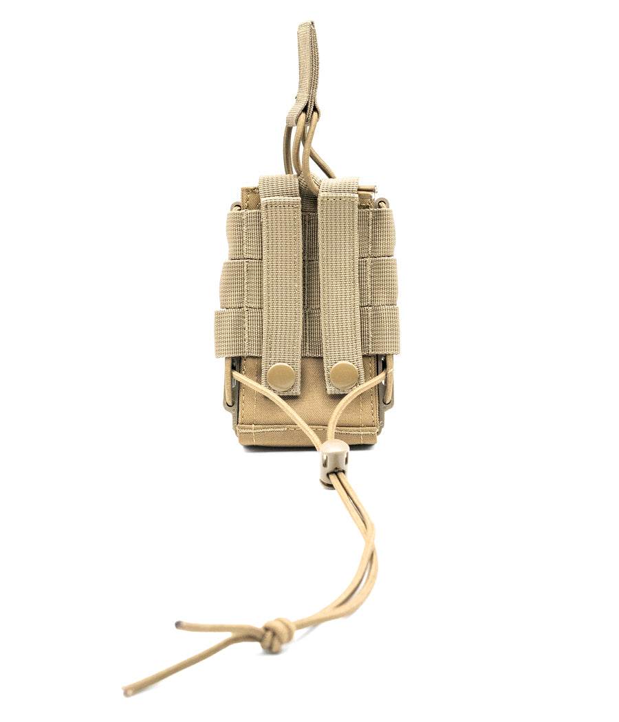 Rapid Access Single AR Molle Mag Pouch with elastic cords and durable construction