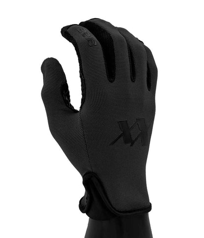 Black Recon Tactical Gloves with Maxx-Grip technology and touch-screen capability.