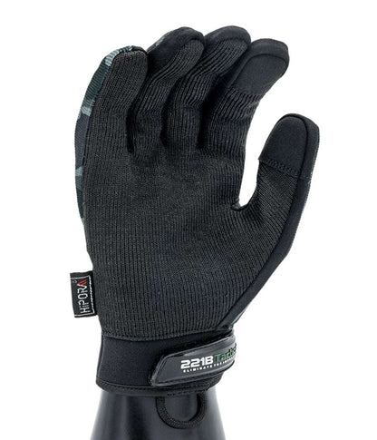 Responder Gloves Elite, Level 5 cut resistance, fluid protection, touchscreen capability.