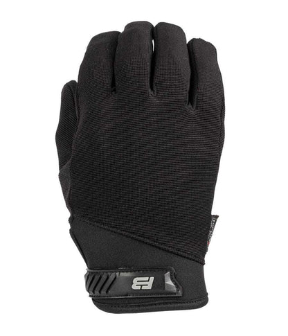 Responder Gloves Elite - black tactical glove with cut and fluid resistance, touchscreen capabilities.