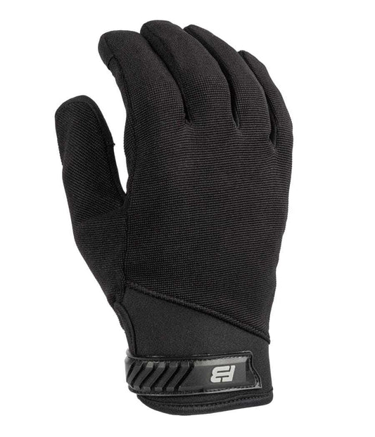 Responder Gloves Elite - black tactical glove with cut resistance and touchscreen capability.