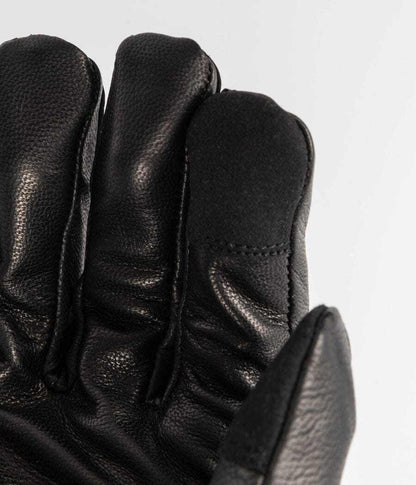 Black Sentinel Gloves with genuine leather exterior and cut-resistant lining.