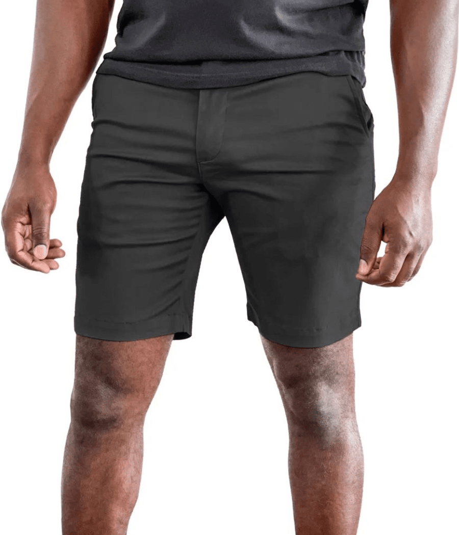 Sentry Tactical Shorts - lightweight, multi-use black shorts featuring Infinity-Stretch Technology and nine pockets.