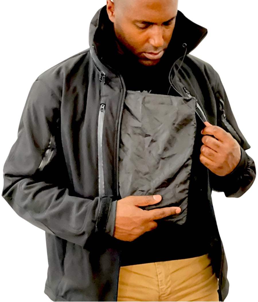 Tradecraft Tactical Jacket 2.0 with body armor panel and concealed carry access.