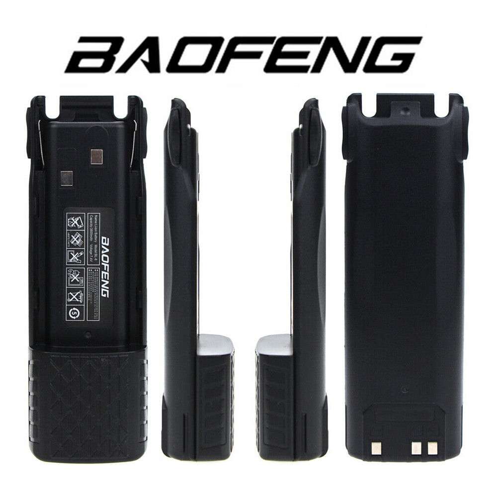 Baofeng UV82HP / UV82L 3800mAh extended battery with USB-C port.