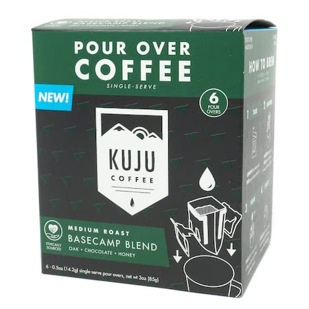 Kuju Coffee Premium Pour Over Camping Coffee Singles