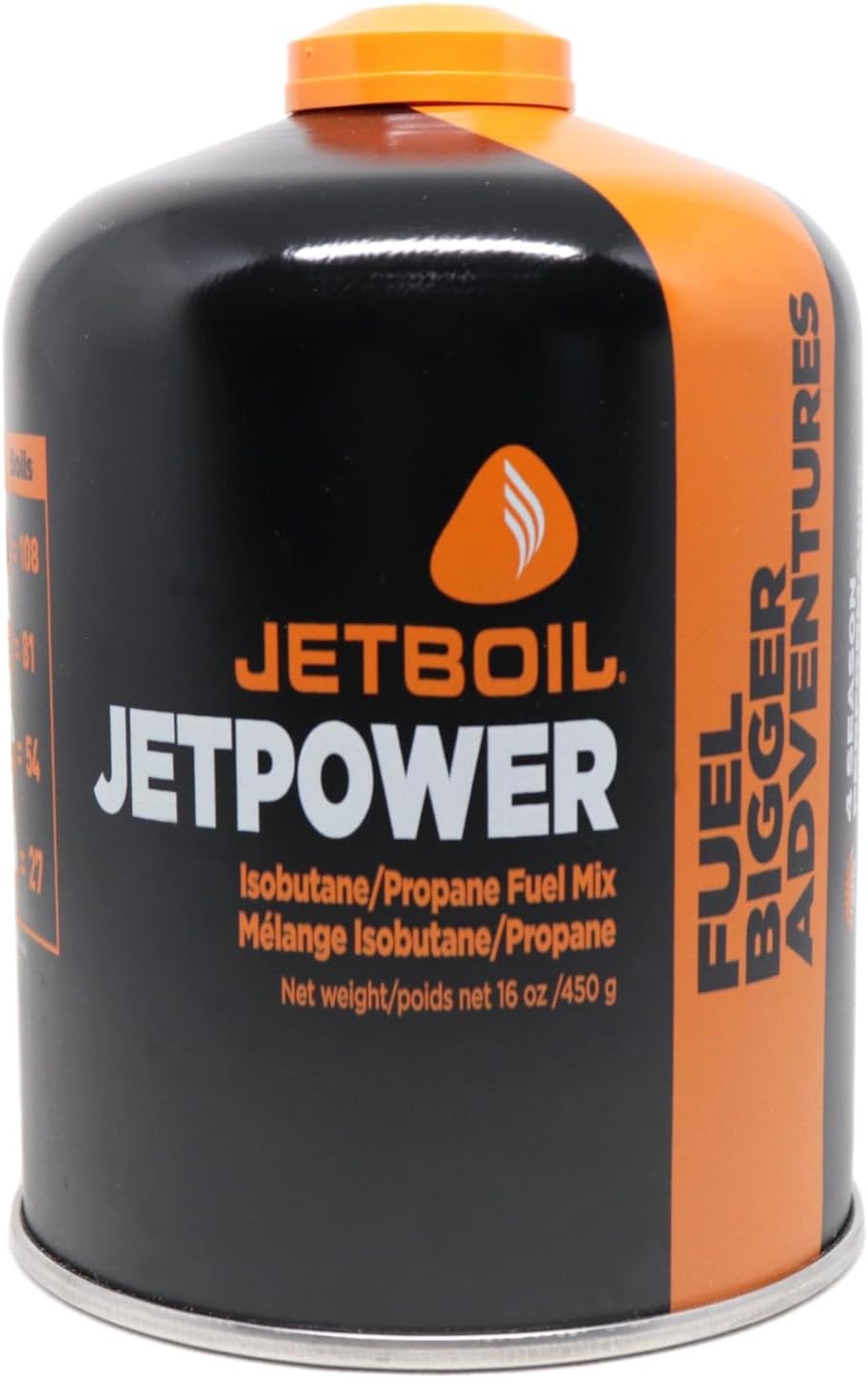 Jetboil JetPower Fuel for Jetboil Camping and Backpacking Stoves, 100 Grams