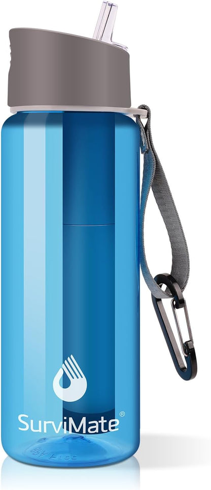 SurviMate Ultra-Filtration Filtered Water Bottle